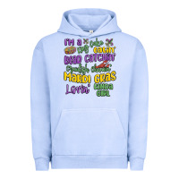 Pigment Grape Ice i'm a king cake eatin' mardi gras lovin' kinda gir Urban Hoodie - MaliasSmallBusiness