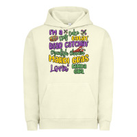 Pigment Pistachio i'm a king cake eatin' mardi gras lovin' kinda gir Urban Hoodie - MaliasSmallBusiness