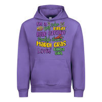 Tulip i'm a king cake eatin' mardi gras lovin' kinda gir Urban Hoodie - MaliasSmallBusiness