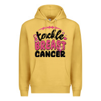 Antique Gold tackle breast cancer Premium Hoodie - MaliasSmallBusiness