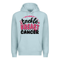 Blue Mist tackle breast cancer Premium Hoodie - MaliasSmallBusiness