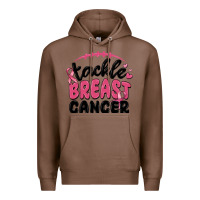 Chestnut tackle breast cancer Premium Hoodie - MaliasSmallBusiness