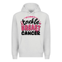 Dove Grey tackle breast cancer Premium Hoodie - MaliasSmallBusiness