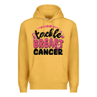 Mustard tackle breast cancer Premium Hoodie - MaliasSmallBusiness