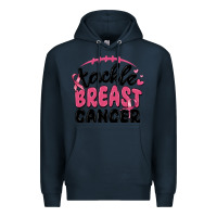 Navy tackle breast cancer Premium Hoodie - MaliasSmallBusiness