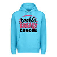 Ocean Blue tackle breast cancer Premium Hoodie - MaliasSmallBusiness