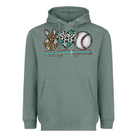 Sage peace love baseball Heavyweight Hoodie - CowhideDigitalArt