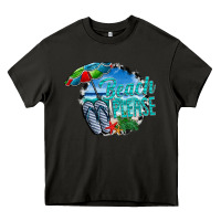 Asphalt beach please Heavy Core Tee - CowhideDigitalArt
