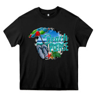 Black beach please Heavy Core Tee - CowhideDigitalArt