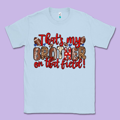 That S My Brother On That Field Classic Tee Designed By Zillion Design Studio