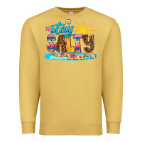 Antique Gold stay salty Premium Sweatshirt - AdoDesignShop