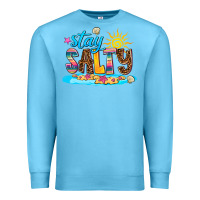 Ocean Blue stay salty Premium Sweatshirt - AdoDesignShop