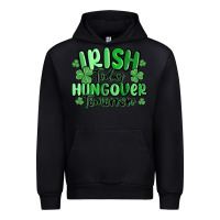Black irish today hungover tomorrow Urban Hoodie - MaliasSmallBusiness