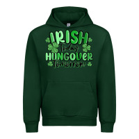 Forest Green irish today hungover tomorrow Urban Hoodie - MaliasSmallBusiness
