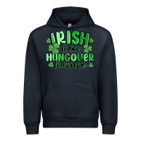 Navy irish today hungover tomorrow Urban Hoodie - MaliasSmallBusiness