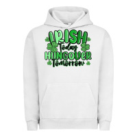 Pigment Lunar Rock irish today hungover tomorrow Urban Hoodie - MaliasSmallBusiness