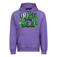 Tulip irish today hungover tomorrow Urban Hoodie - MaliasSmallBusiness