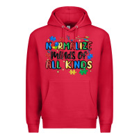 Cardinal normalize minds of all kinds Premium Hoodie - MaliasSmallBusiness