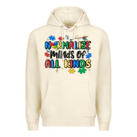Sandshell normalize minds of all kinds Premium Hoodie - MaliasSmallBusiness