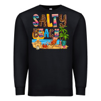 Black salty beach Premium Sweatshirt - AdoDesignShop
