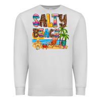 Dove Grey salty beach Premium Sweatshirt - AdoDesignShop