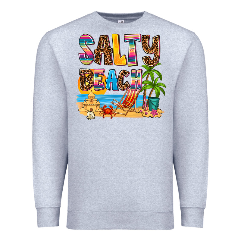 Salty Beach Premium Sweatshirt by AdoDesignShop | Teevron