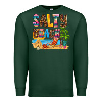 Sports Green salty beach Premium Sweatshirt - AdoDesignShop