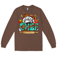 Chestnut chef Long Sleeve Tee - texasbilliewilder