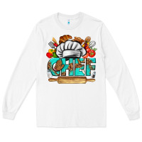 White chef Long Sleeve Tee - texasbilliewilder