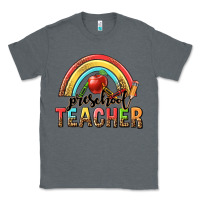 Charcoal Heather preschool teacher Classic Tee - texasbilliewilder