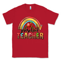 Red preschool teacher Classic Tee - texasbilliewilder