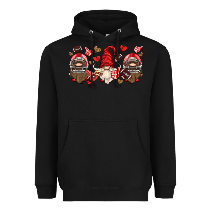 American Football Gnome Heavyweight Hoodie by HRA Design Shop | Teevron