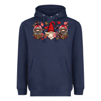 Navy american football gnome Heavyweight Hoodie - HRA Design Shop