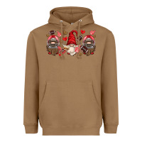 Toasted Coconut american football gnome Heavyweight Hoodie - HRA Design Shop