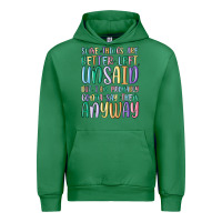Emerald some things are better left unsaid but i'm probabl Urban Hoodie - MaliasSmallBusiness