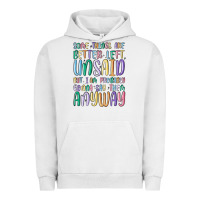 Pigment Lunar Rock some things are better left unsaid but i'm probabl Urban Hoodie - MaliasSmallBusiness