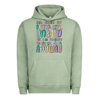 Pigment Oil Green some things are better left unsaid but i'm probabl Urban Hoodie - MaliasSmallBusiness