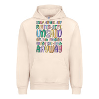 Sandshell some things are better left unsaid but i'm probabl Urban Hoodie - MaliasSmallBusiness