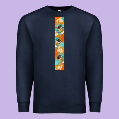 Pumpkin Caffee Premium Sweatshirt Designed By Bundleandbundleshop