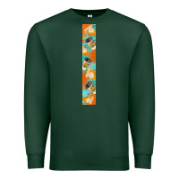 Sports Green pumpkin caffee Premium Sweatshirt - BundleAndBundleShop