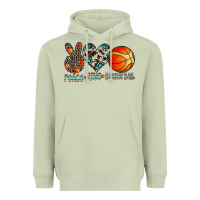Matcha peace love basketball Heavyweight Hoodie - CowhideDigitalArt