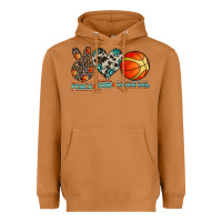 Meerkat peace love basketball Heavyweight Hoodie - CowhideDigitalArt