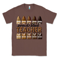 Chestnut proud black teacher Classic Tee - texasbilliewilder