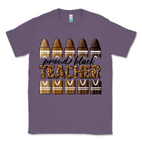 Lavender proud black teacher Classic Tee - texasbilliewilder