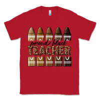 Red proud black teacher Classic Tee - texasbilliewilder