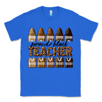 True Royal proud black teacher Classic Tee - texasbilliewilder