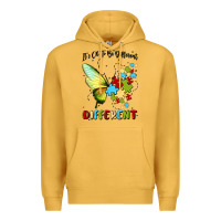 Mustard it's ok to be different Premium Hoodie - MaliasSmallBusiness