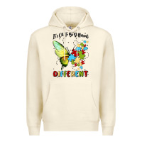 Sandshell it's ok to be different Premium Hoodie - MaliasSmallBusiness