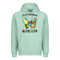 Seafoam it's ok to be different Premium Hoodie - MaliasSmallBusiness