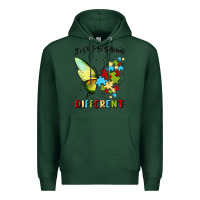 Sports Green it's ok to be different Premium Hoodie - MaliasSmallBusiness